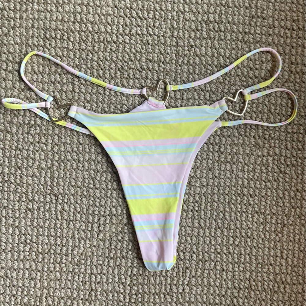 Frankie’s Bikinis Kailyn Skimpy String Bikini Bottom